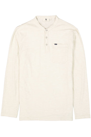 Beige Long Sleeve T-Shirt